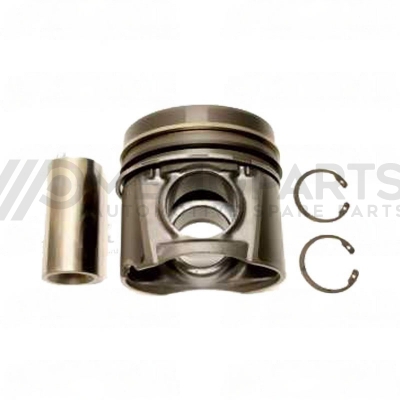 ENGINE PISTON WITH RING